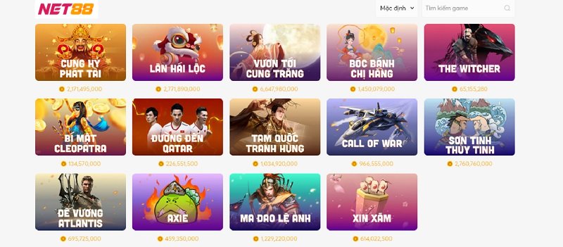 Nhà cái NET88 uy tín, an toàn cho người chơi game Phỏm